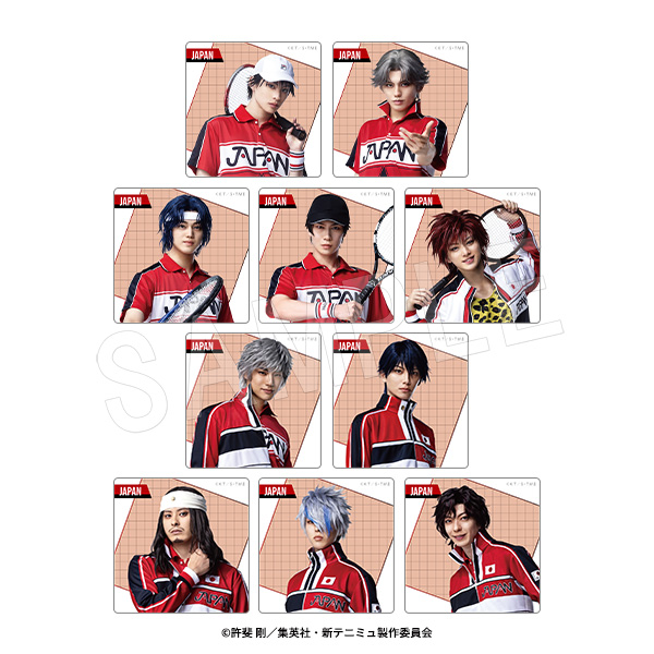 ミュージカル 新テニスの王子様 The Fifth Stage_トレーディングアクリルバッジ 日本【OPP／10個入り】