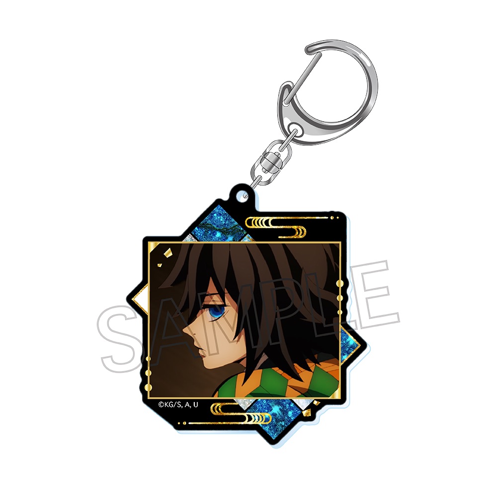 鬼滅の刃_螺鈿風シリーズ アクリルキーホルダー Vol.5 冨岡義勇