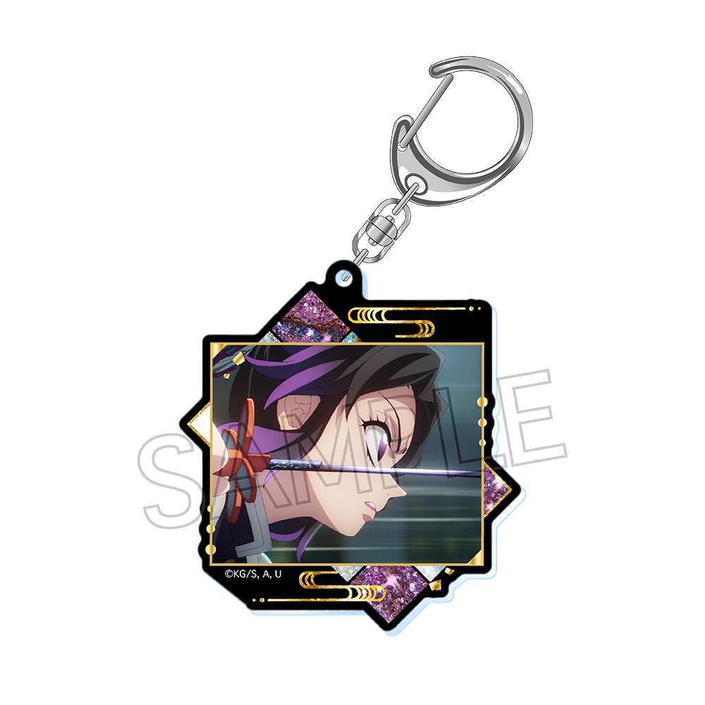 鬼滅の刃_螺鈿風シリーズ アクリルキーホルダー Vol.5 胡蝶しのぶ