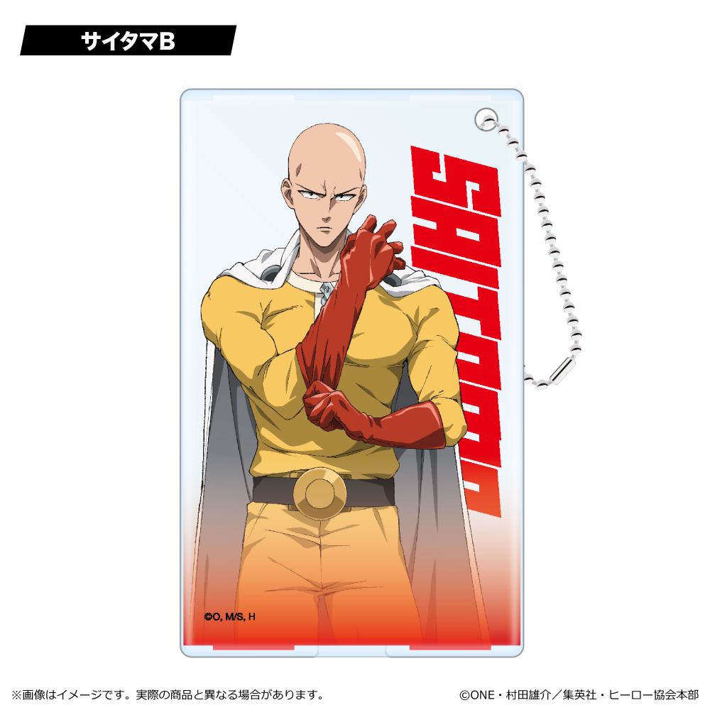 ワンパンマン_クリアパスケース/サイタマB