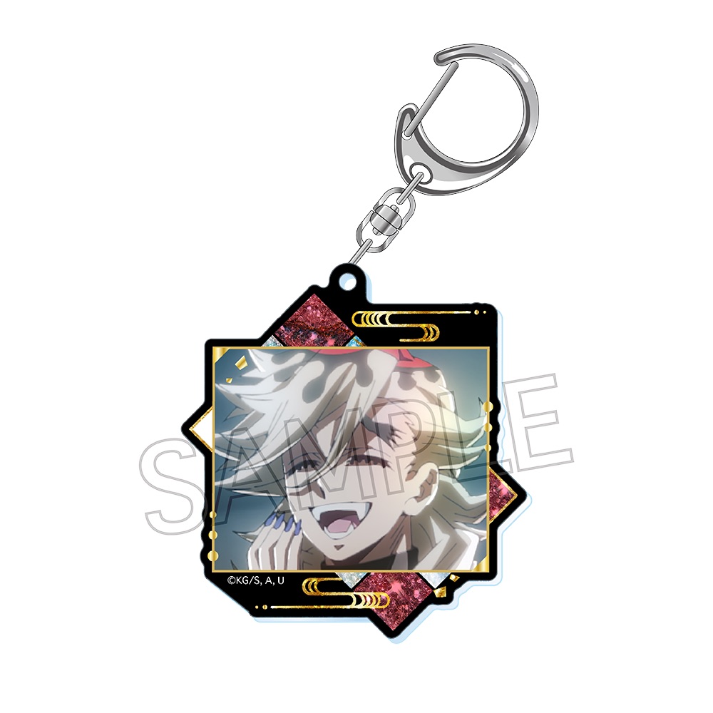 鬼滅の刃_螺鈿風シリーズ アクリルキーホルダー Vol.5 童磨