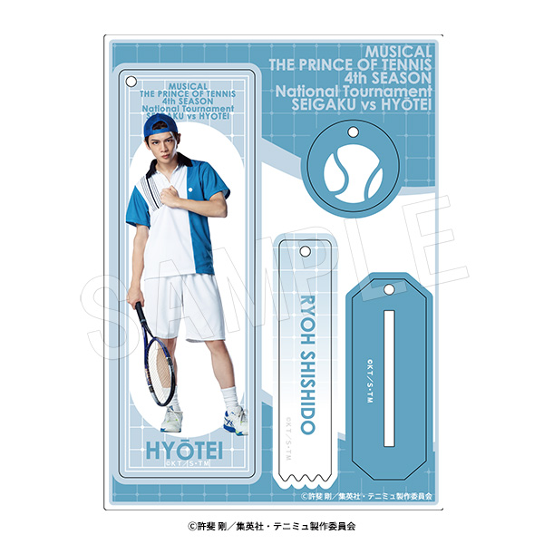 ミュージカル テニスの王子様 4thシーズン 全国大会 青学(せいがく)vs氷帝_ラメアクリルスタンドキーホルダー 宍戸亮