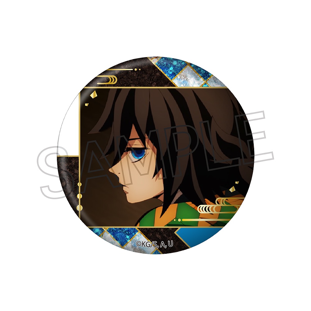 鬼滅の刃_螺鈿風シリーズ 缶バッジ Vol.5 冨岡義勇