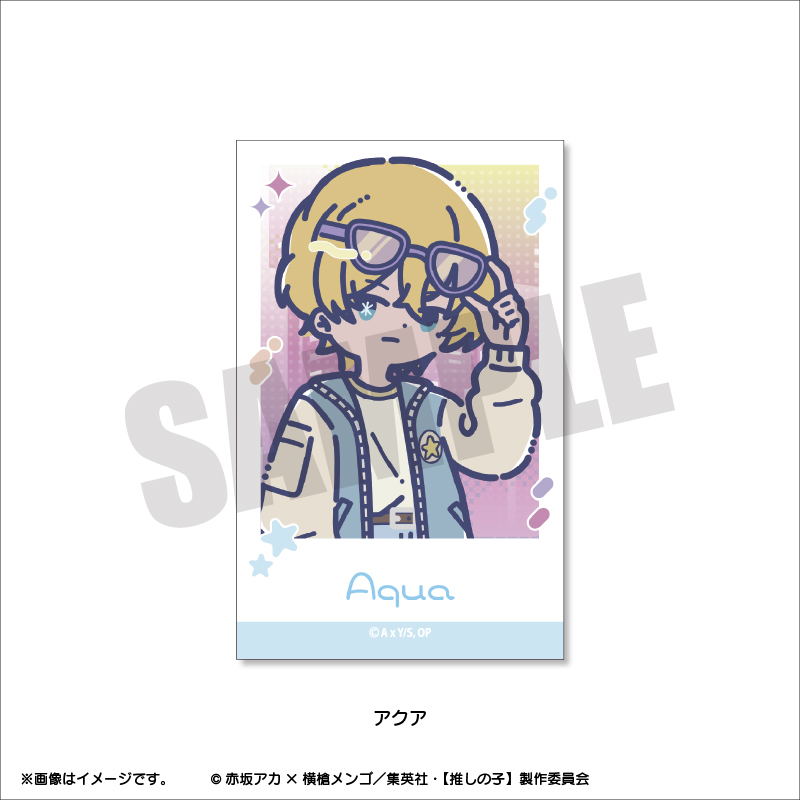 【推しの子】_れとぽぷ 第2弾 インスタントフォト風カード アクア