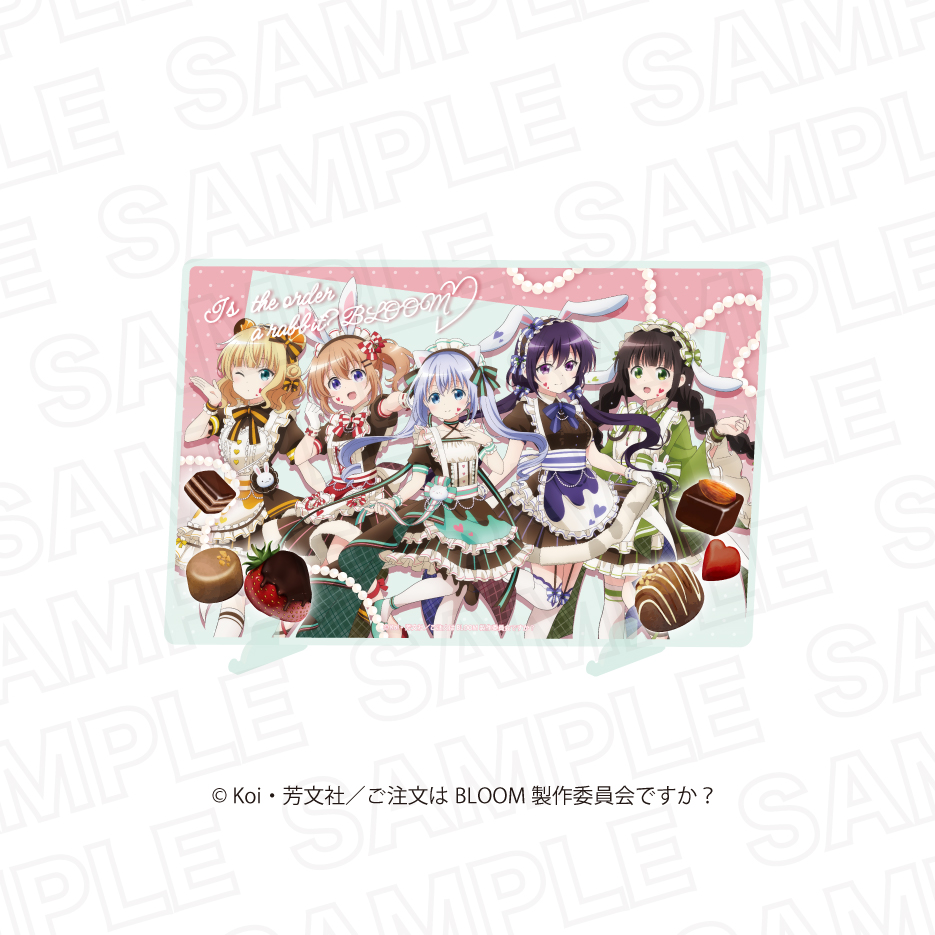 ご注文はうさぎですか？BLOOM_アクリルプレート
