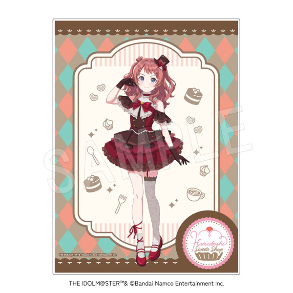 学園アイドルマスター_メニューブック風ホロアクリルアートパネル スイーツVer. 花海咲季