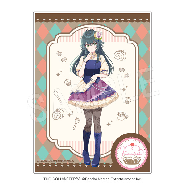 学園アイドルマスター_メニューブック風ホロアクリルアートパネル スイーツVer. 月村手毬