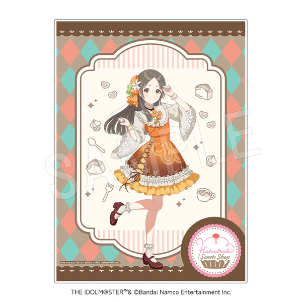 学園アイドルマスター_メニューブック風ホロアクリルアートパネル スイーツVer. 倉本千奈