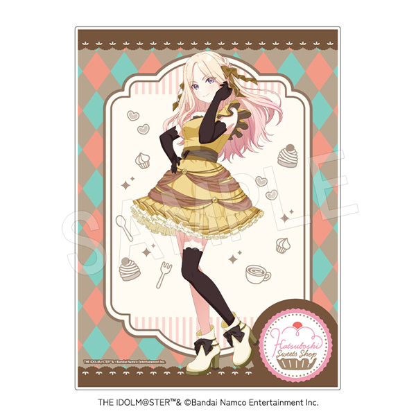 学園アイドルマスター_メニューブック風ホロアクリルアートパネル スイーツVer. 十王星南