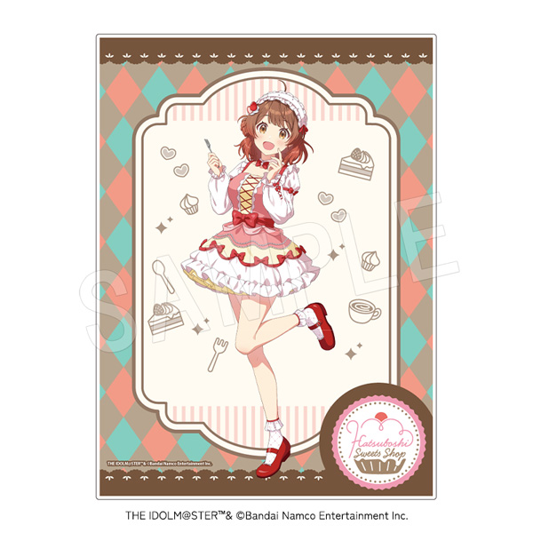 学園アイドルマスター_メニューブック風ホロアクリルアートパネル スイーツVer. 花海佑芽