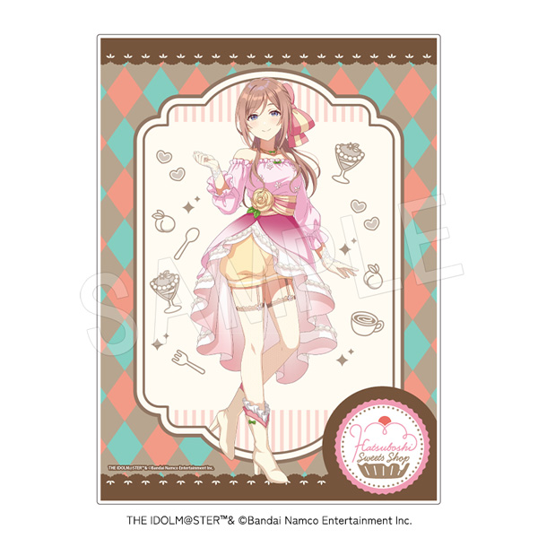 学園アイドルマスター_メニューブック風ホロアクリルアートパネル スイーツVer. 姫崎莉波