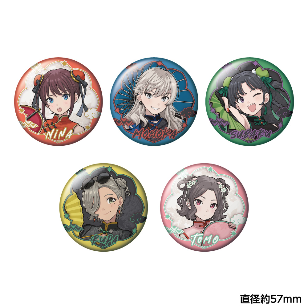 ガールズバンドクライ_トレーディング缶バッジ　【コンプリートBOX／5個入り】