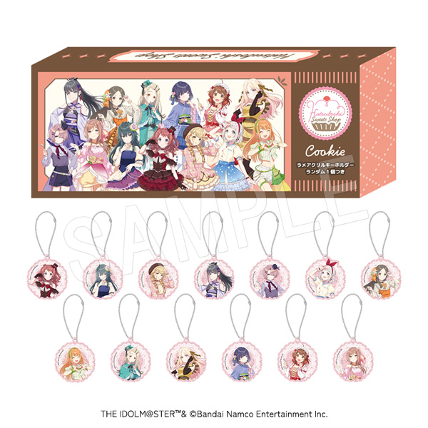 学園アイドルマスター_【食玩】学園アイドルマスター×Chugai Grace Cafe クッキー(ラメアクリルキーホルダーランダム1個つき)