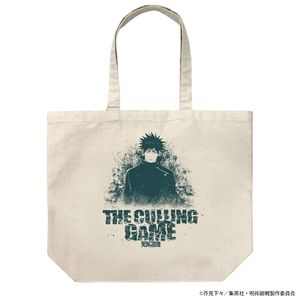 呪術廻戦_死滅回游 伏黒 恵 ラージトート/NATURAL