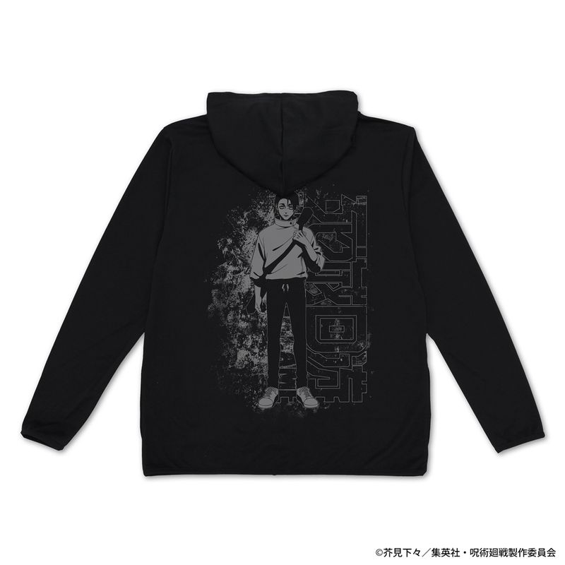呪術廻戦_XXLサイズ_死滅回游 乙骨 憂太 薄手ドライパーカー/BLACK 
