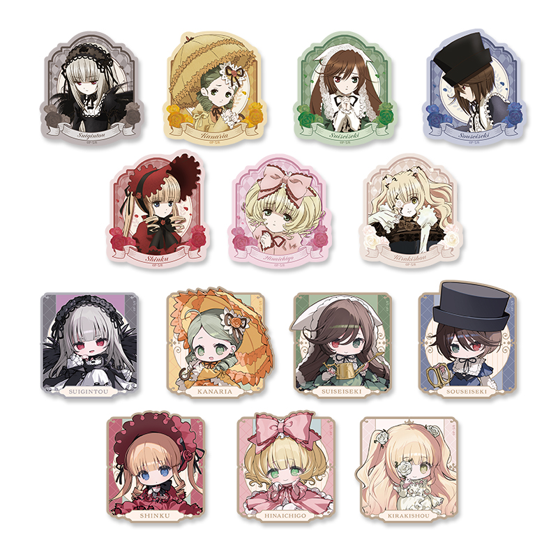 ローゼンメイデン_トレーディングステッカー　【BOX／14パック入り】