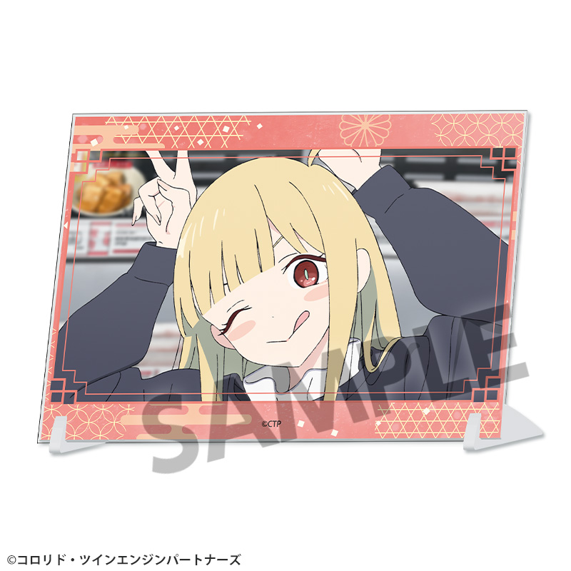 超かぐや姫!_A6ビジュアルアクリルプレート かぐや/現実