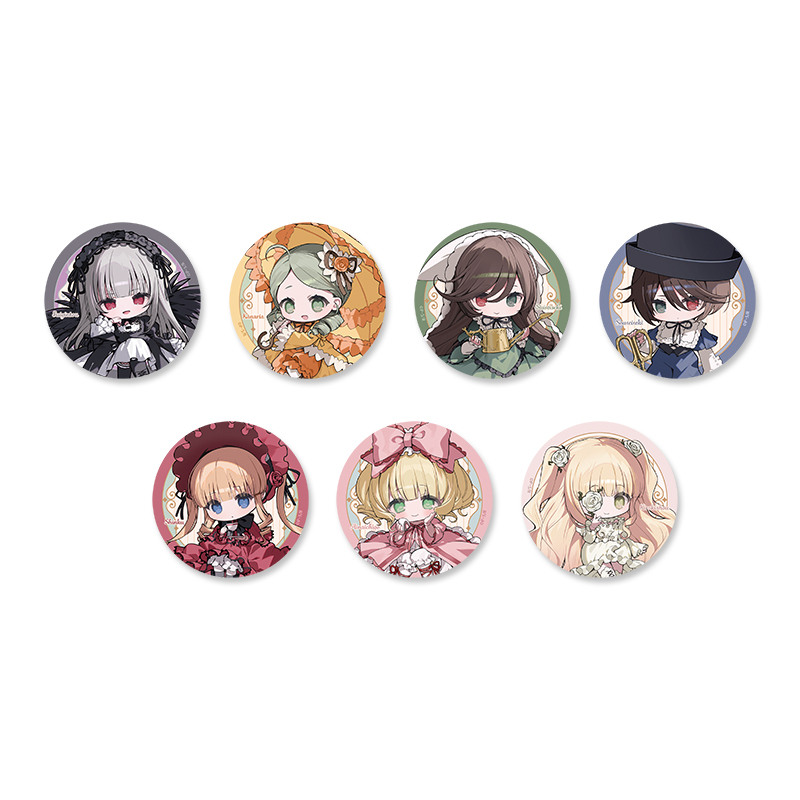 ローゼンメイデン_ぷちちょこトレーディング缶バッジ　【BOX／7個入り】