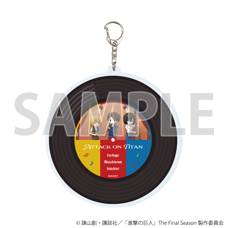 進撃の巨人_デカアクリルキーホルダー01/ジャズver. A(グラフアートイラスト)