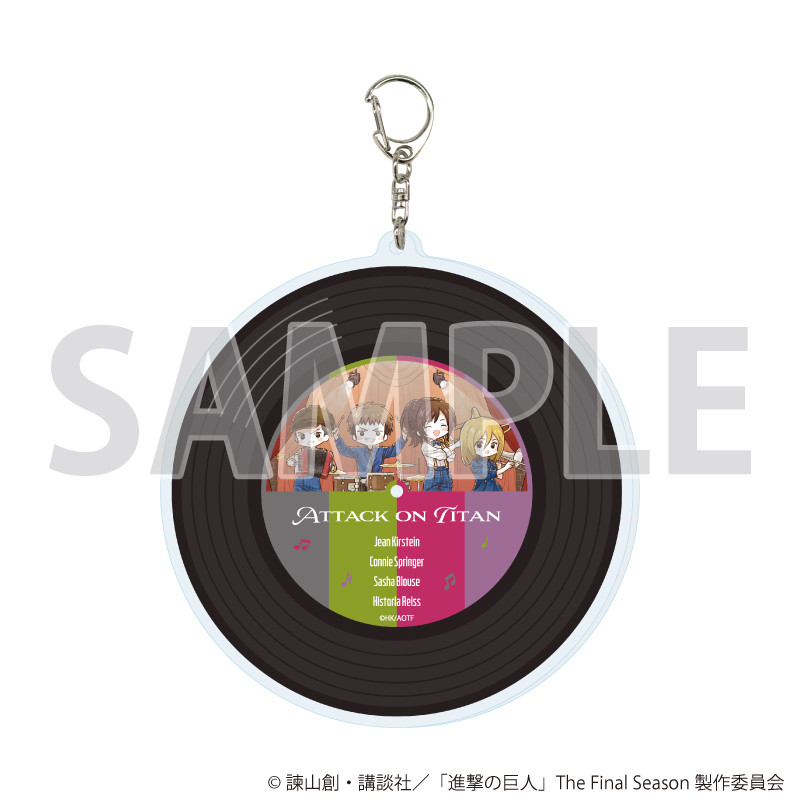 進撃の巨人_デカアクリルキーホルダー03/ジャズver. C(グラフアートイラスト)