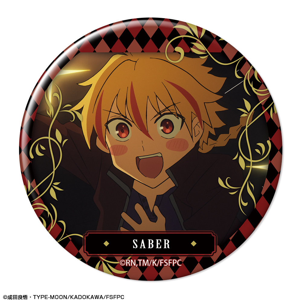Fate/strange Fake_缶バッジ デザイン03(セイバー/A)