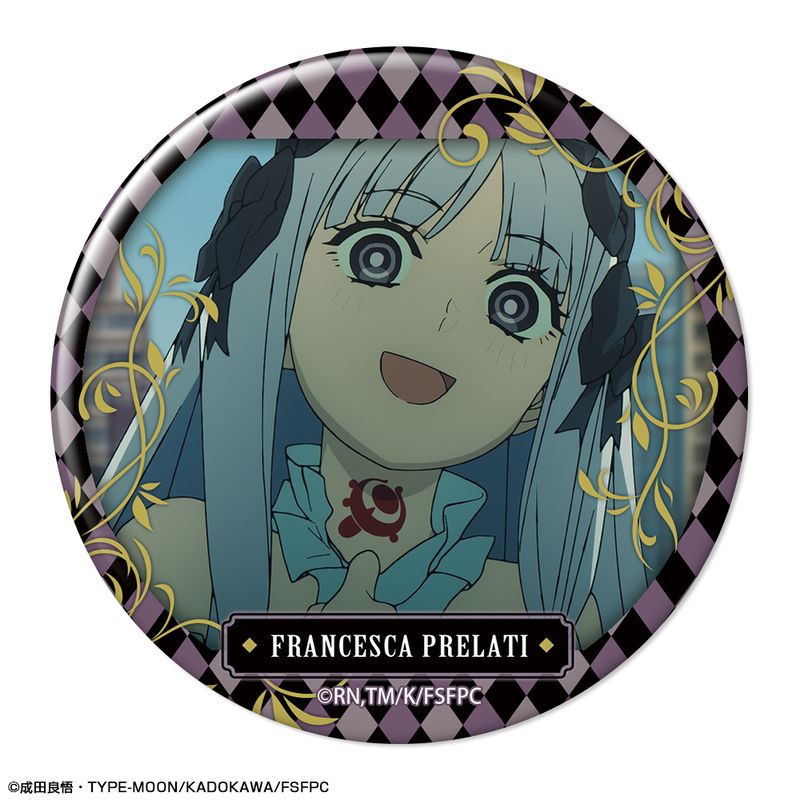 Fate/strange Fake_缶バッジ デザイン19(フランチェスカ・プレラーティ