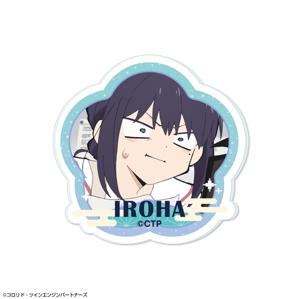 超かぐや姫！_アクリルバッジ デザイン06(酒寄彩葉/現実)