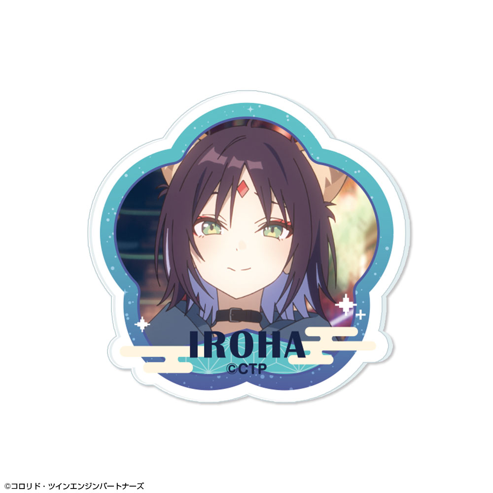 超かぐや姫！_アクリルバッジ デザイン07(酒寄彩葉/VR)