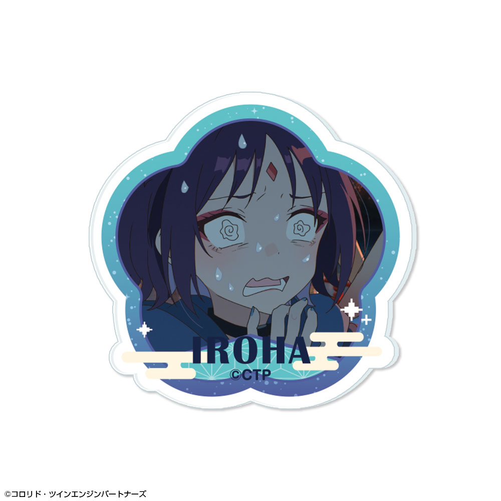 超かぐや姫！_アクリルバッジ デザイン08(酒寄彩葉/VR)