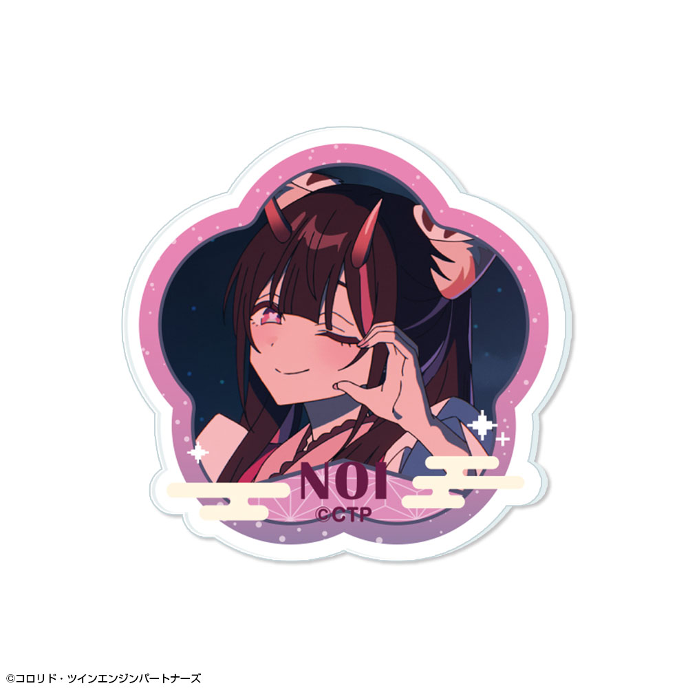 超かぐや姫！_アクリルバッジ デザイン14(駒沢乃依) | 超かぐや姫