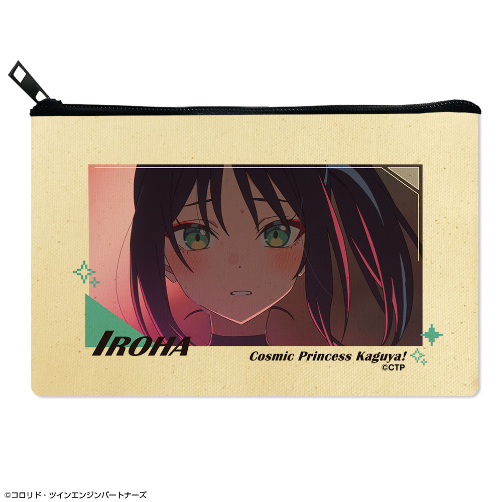 超かぐや姫！_フラットポーチ デザイン04(酒寄彩葉/VR)