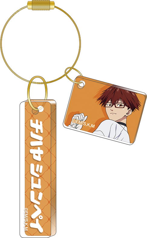 忘却バッテリー_アクリルプレートキーホルダー／千早瞬平