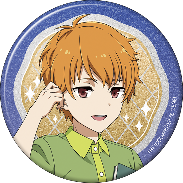 アイドルマスター SideM_グリッター缶バッジ／九十九一希　リメンバーショット