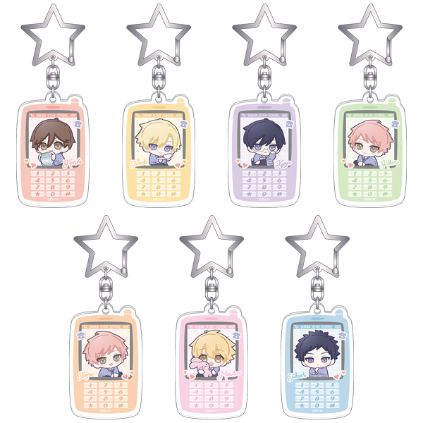 桜蘭高校ホスト部_アクリルキーホルダーコレクション／ぬいパル すきっぷ　【BOX／7個入り】