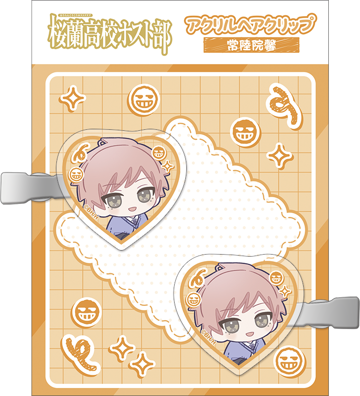 桜蘭高校ホスト部_アクリルヘアクリップ／常陸院 馨 ぬいパル すきっぷ