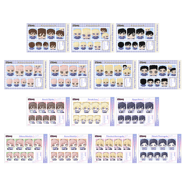 桜蘭高校ホスト部_証明写真館／ぬいパル すきっぷ　【BOX／14パック入り】
