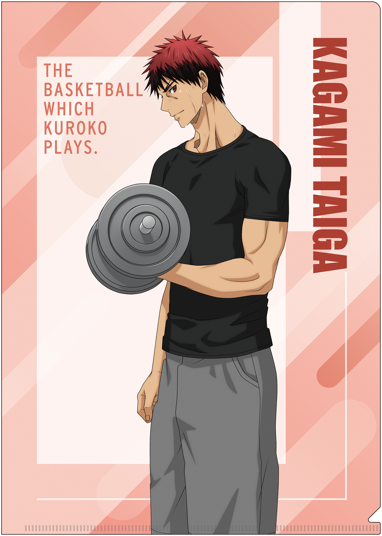 黒子のバスケ_クリアファイル／火神大我