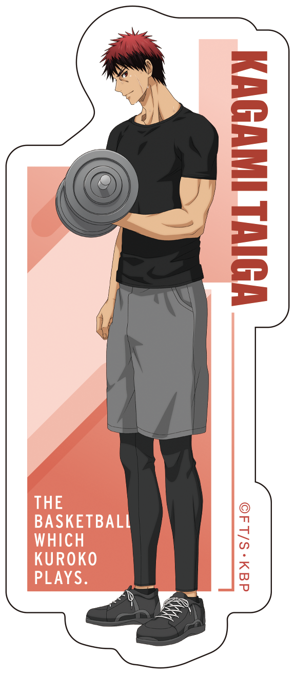 黒子のバスケ_ダイカットステッカー／火神大我