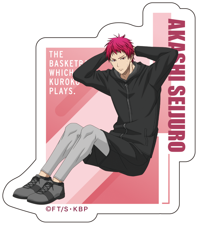 黒子のバスケ_ダイカットステッカー／赤司征十郎