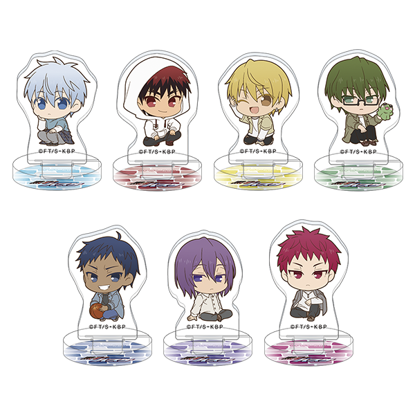 黒子のバスケ_ちゅあスタ(ミニチュアアクリルスタンドコレクション)　【BOX／7個入り】