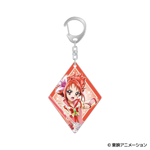 Yes！プリキュア5GoGo！_アクリルキーホルダー／キュアルージュ