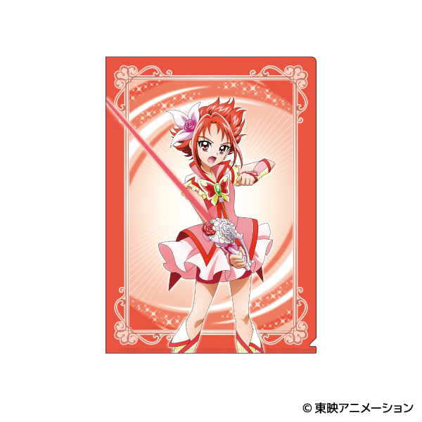 Yes！プリキュア5GoGo！_クリアファイル／キュアルージュ