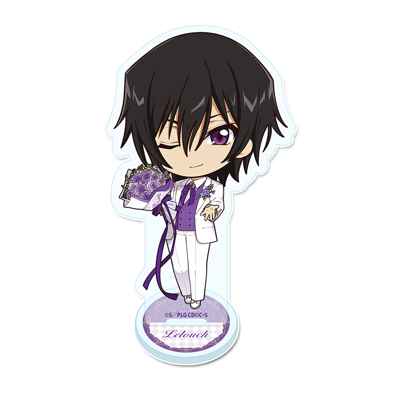 コードギアス 反逆のルルーシュ_ぷちちょこアクリルスタンド【ルルーシュ（A）】Flower Collection