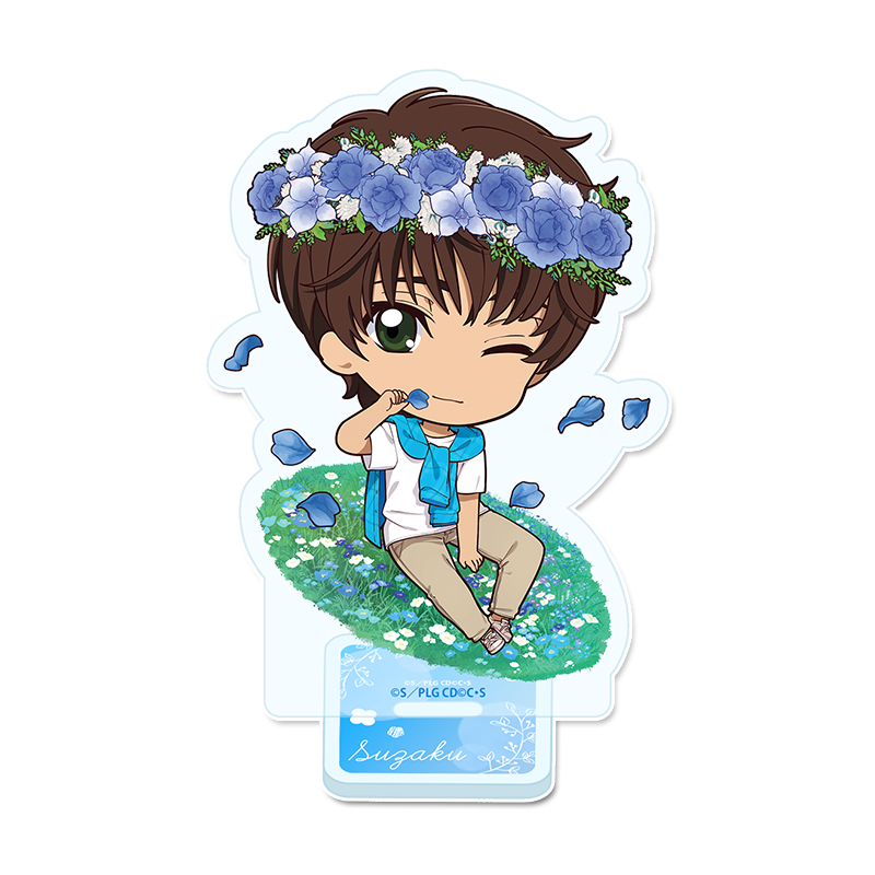 コードギアス 反逆のルルーシュ_ぷちちょこアクリルスタンド【スザク（B）】Flower Collection