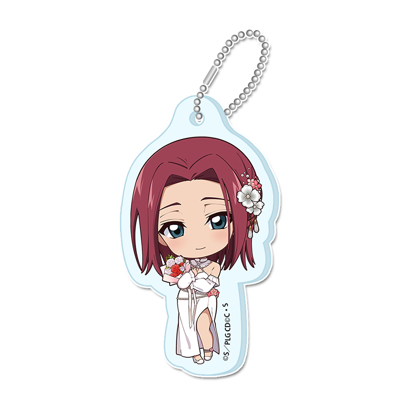 コードギアス 反逆のルルーシュ_ぷちちょこミニアクリルキーホルダー【カレン（A）】Flower Collection