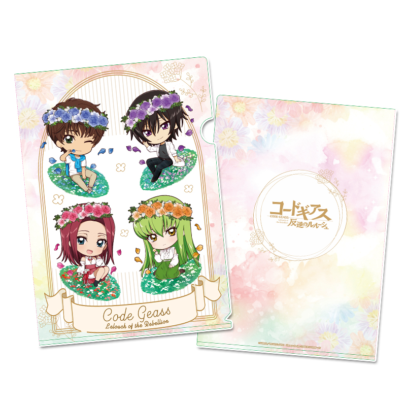 コードギアス 反逆のルルーシュ_ぷちちょこクリアファイル【B】Flower Collection