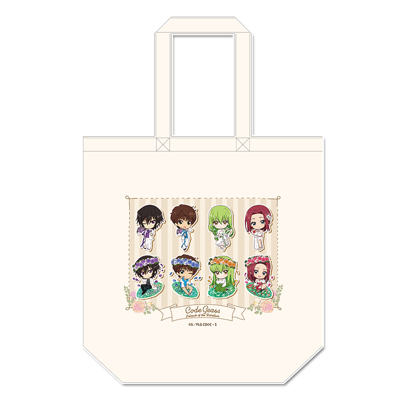 コードギアス 反逆のルルーシュ_ぷちちょこキャンバストートバッグ Flower Collection