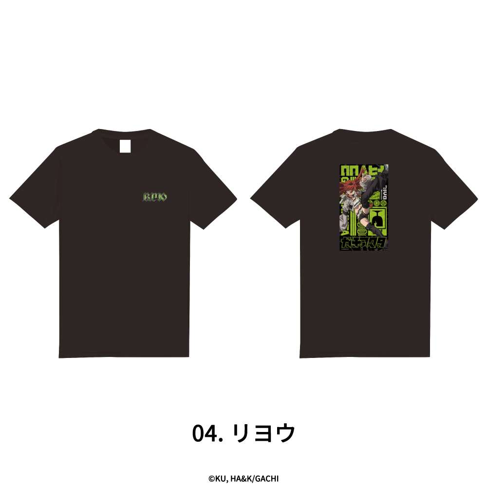 ガチアクタ_Mサイズ_Tシャツ 04.リヨウ