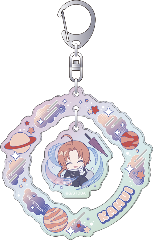 銀魂_アクリルキーホルダー／ぱすてるぽっぷ　神威