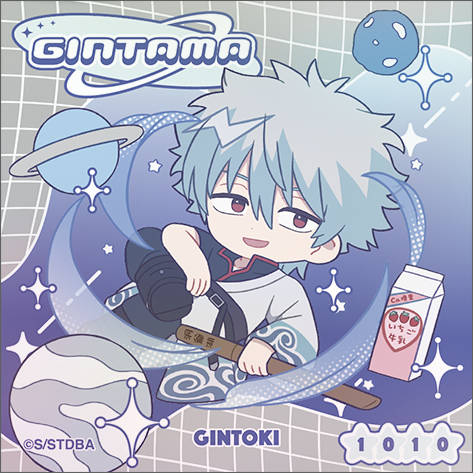 銀魂_ステッカー／ぱすてるぽっぷ　坂田銀時